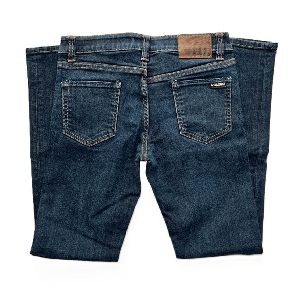 Volcom Boys Vorta Slim Straight Fit Denim Jeans - Size 27 - Picture 4 of 14